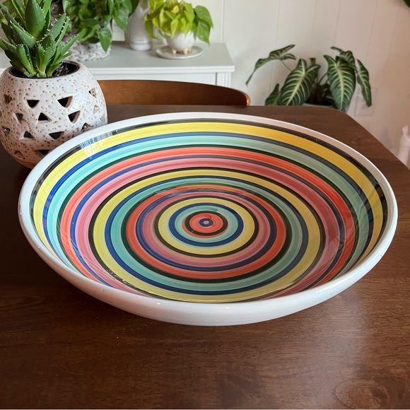 Other - Huge Italian Glazed Stoneware Bowl